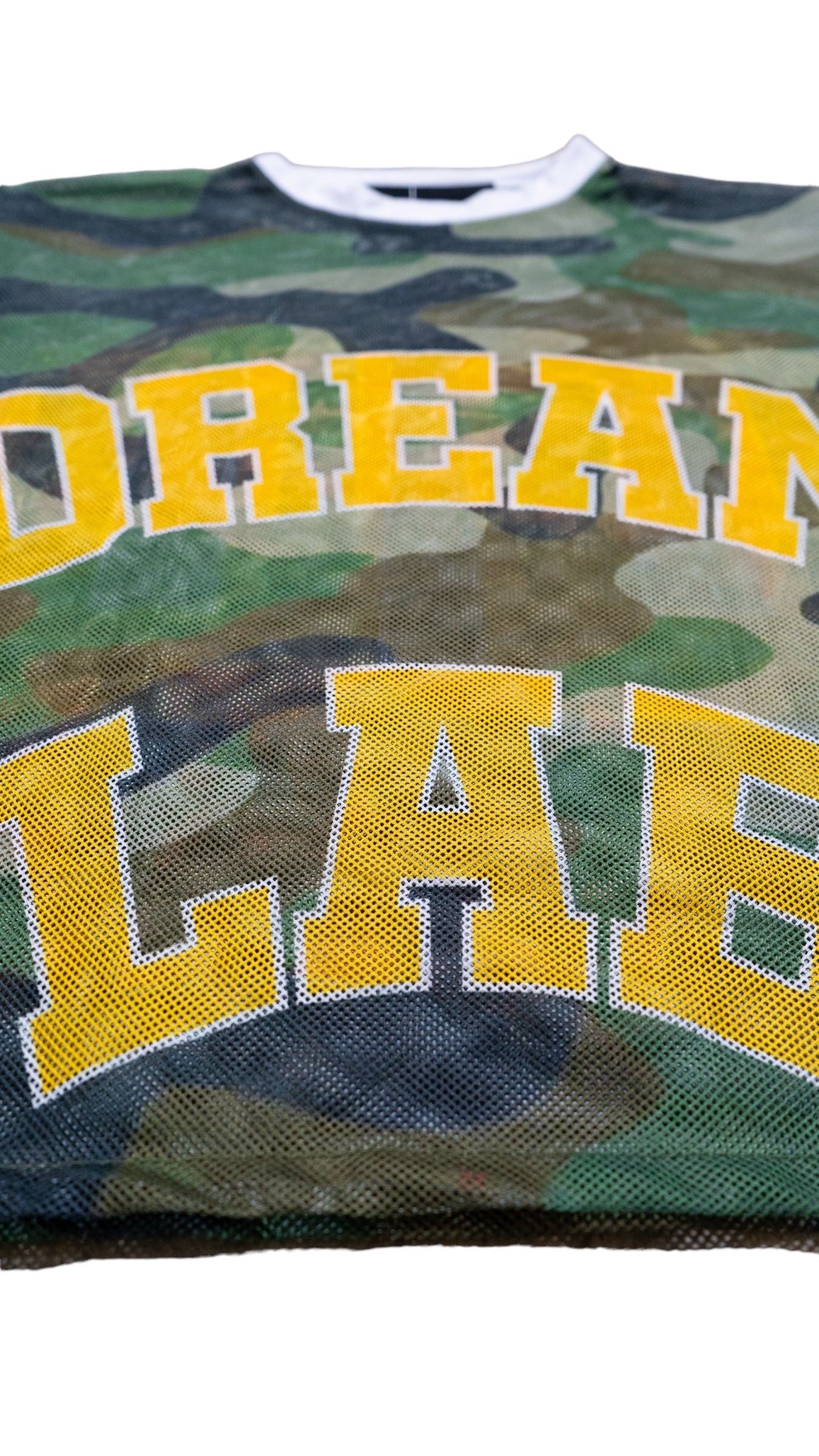 Dream Lab Mesh Jersey Camo/Yellow