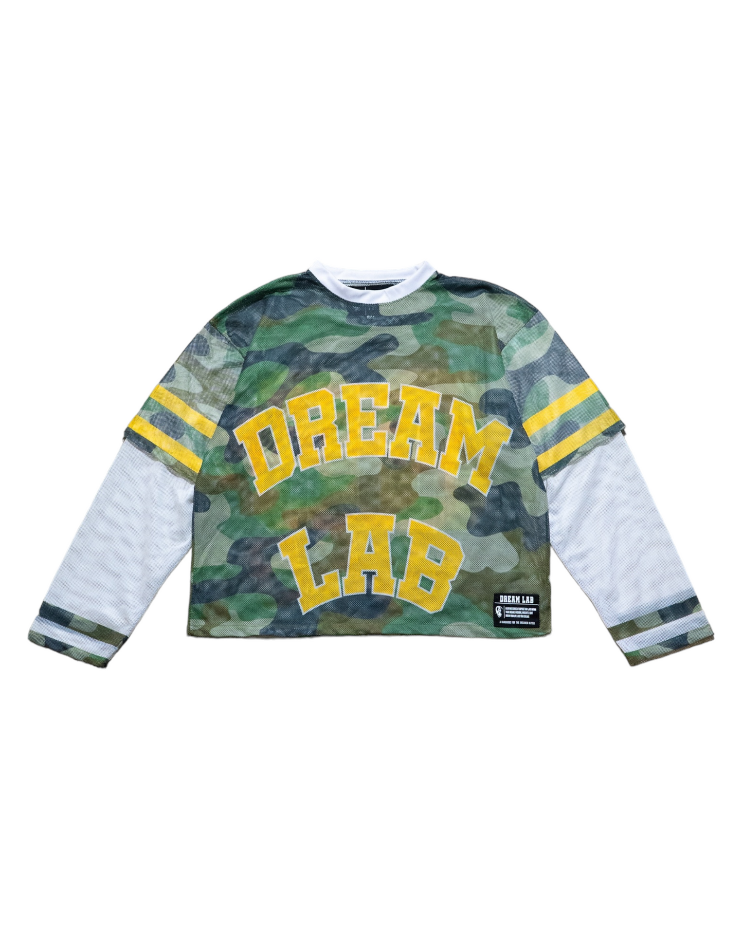 Dream Lab Mesh Jersey Camo/Yellow