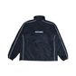 Black Reflective Windbreaker