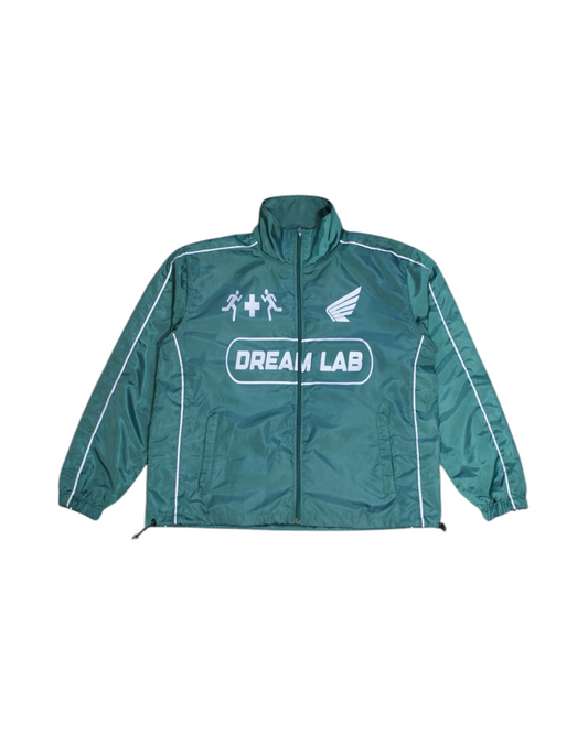 Emerald Green Reflective Windbreaker